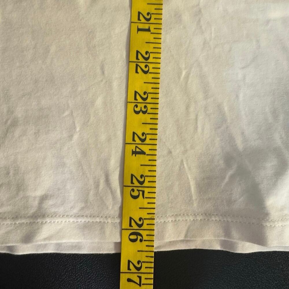 Land Rover Union Jack Graphic Tee British Y2K White T-Shirt Women’s S - Picture 9 of 9